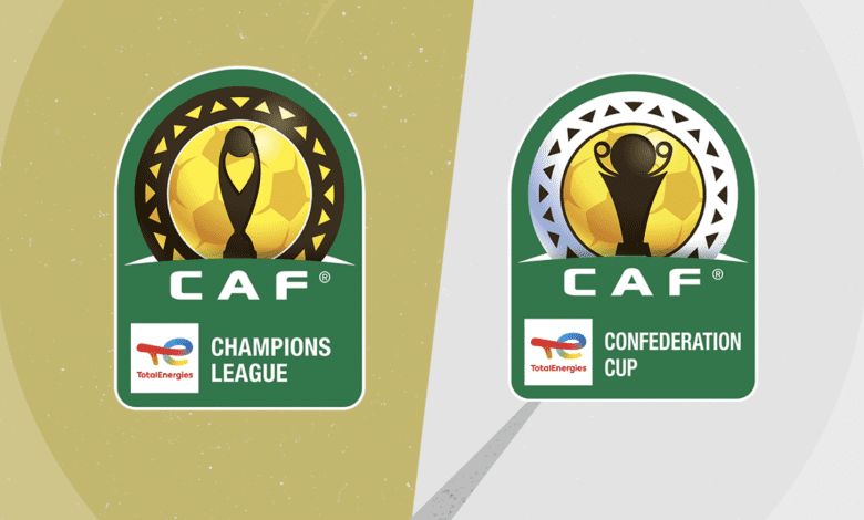 CAF Champions League and CAF Confederation Cup logos