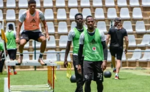 Diamond Thopola during his Orlando Pirates stint
