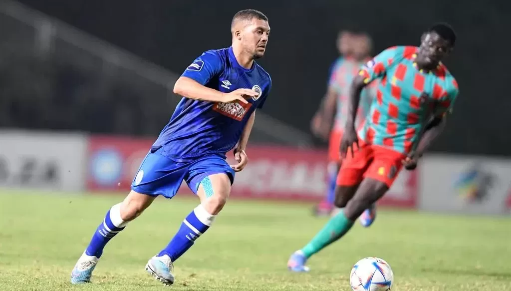Grant Margeman in action for SuperSport United