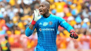 Jackson Mabokgwane during his time at Orlando Pirates