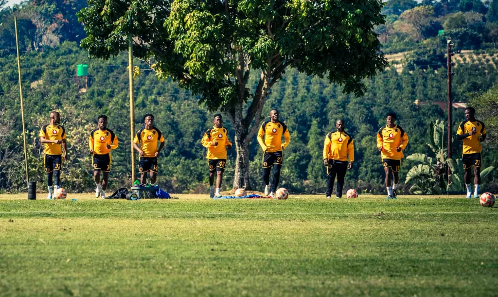 Kaizer Chiefs players training