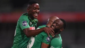 Luvuyo Memela in AmaZulu colours.