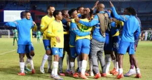 Mamelodi Sundowns in action in the DStv Premiership last season