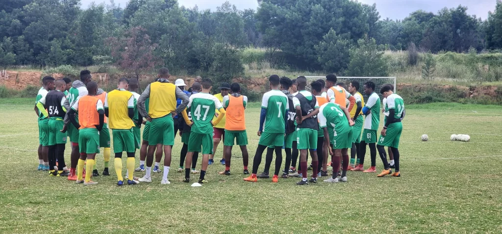 NB La Masia have started their pre-season with Cavin Johnson assisting prepare the team