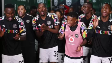 Orlando Pirates prior to a game