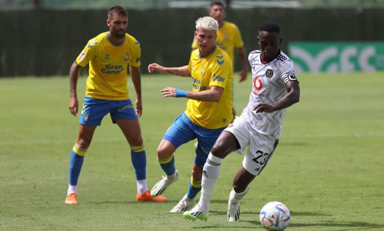 Orlando Pirates in action during their European tour