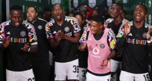 Orlando Pirates prior to a game