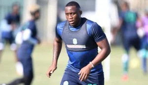 Samkelo Mgwazela during AmaZulu FC training
