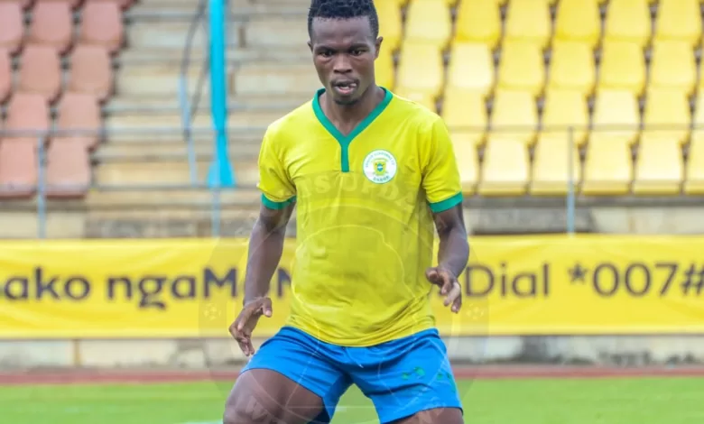 Sundowns star Siphamandla Maseko in action