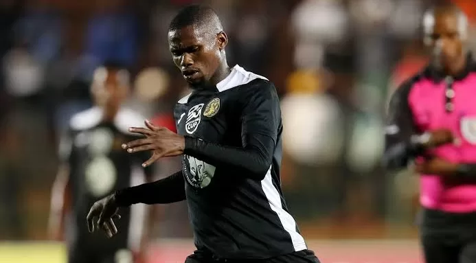 Orlando Pirates midfielder Siphelo Baloni during his time at All Stars