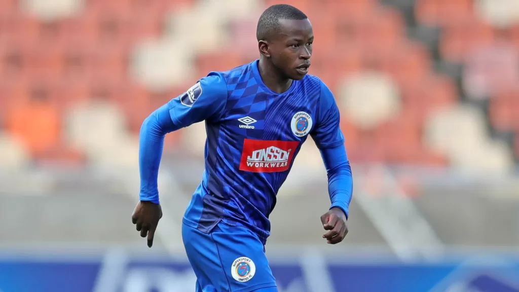SuperSport United midfielder Siphesihle Ndlovu