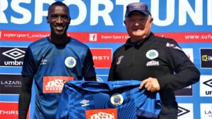 Siyanda Xulu and Gavin Hunt.