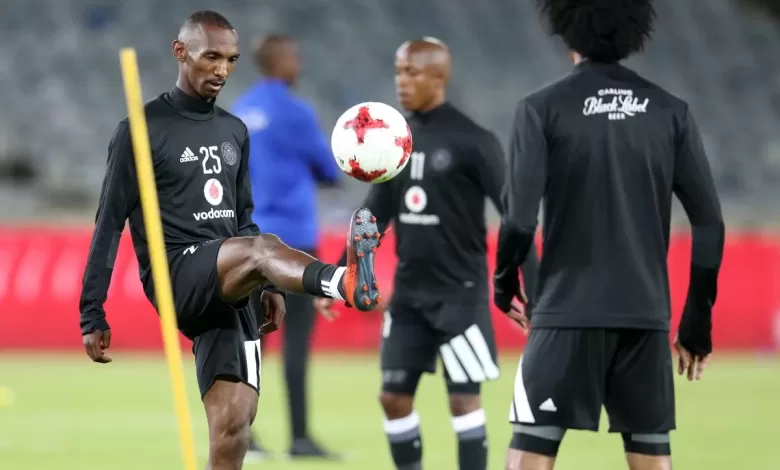 Thabo Rakhale during his stint at Orlando Pirates