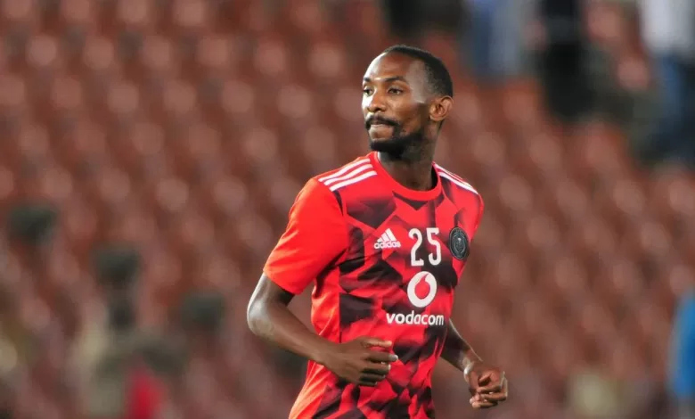 Thabo Rakhale during his Orlando Pirates stint