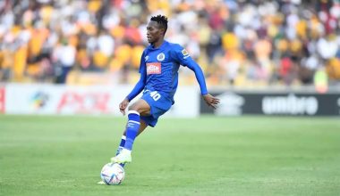 Thapelo Maseko in SuperSport United colours
