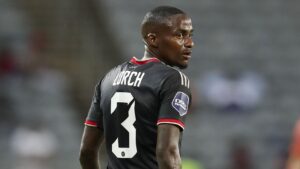 Orlando Pirates midfielder Thembinkosi Lorch.