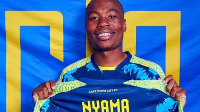 Cape Town City new signing Tshegofatso Nyama