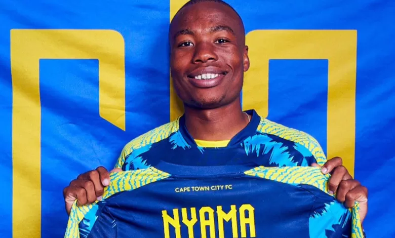 Cape Town City new signing Tshegofatso Nyama