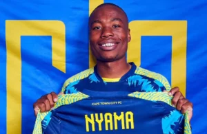 Cape Town City new signing Tshegofatso Nyama