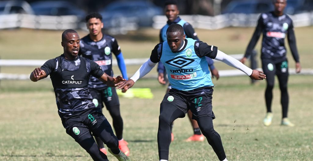 AmaZulu FC during a training session