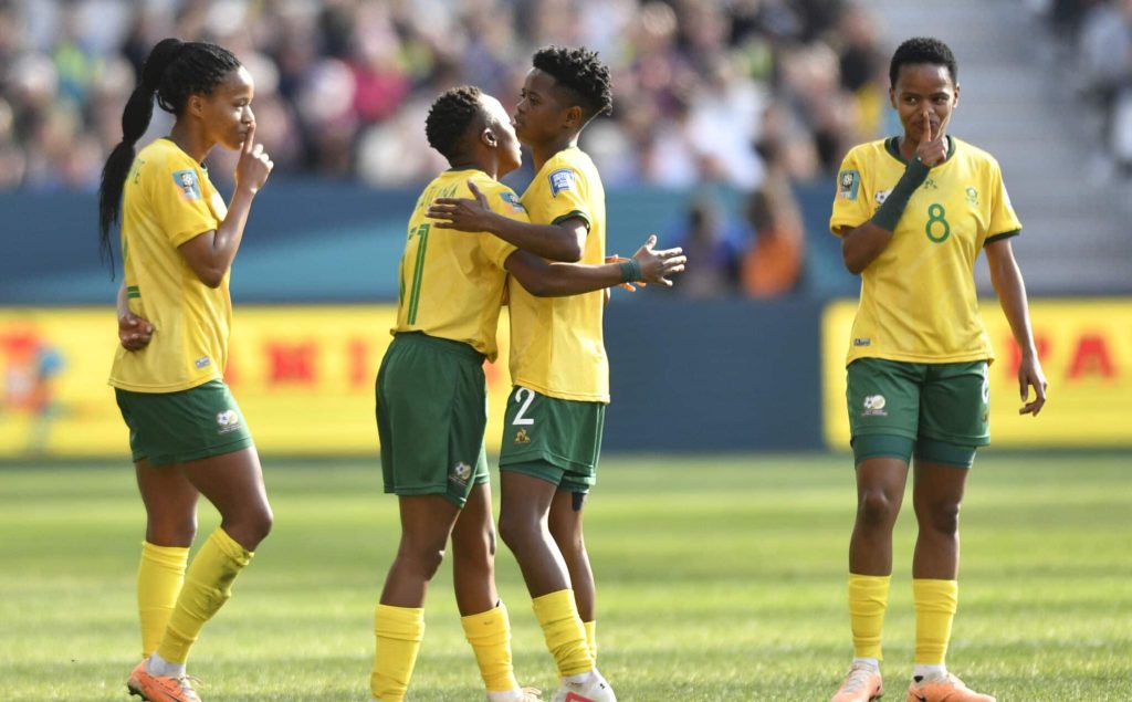 Banyana Banyana players