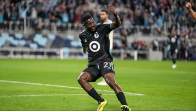 Bongokuhle Hlongwane in action in the MLS
