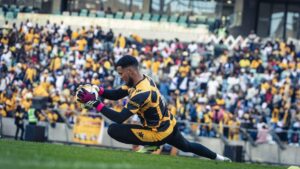 Kaizer Chiefs goalkeeper Brandon Petersen.