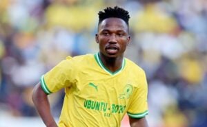 Cassius Mailula in Mamelodi Sundowns colours