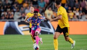 Cassius Mailula of Toronto FC in action