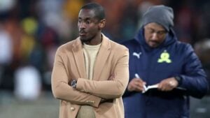 Mamelodi Sundowns coach Rulani Mokwena.