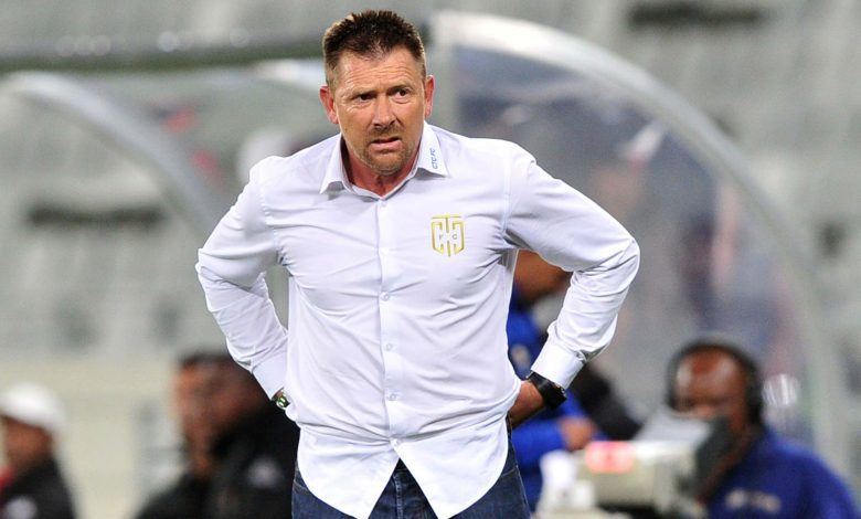 Cape Town City Coach Eric Tinkler