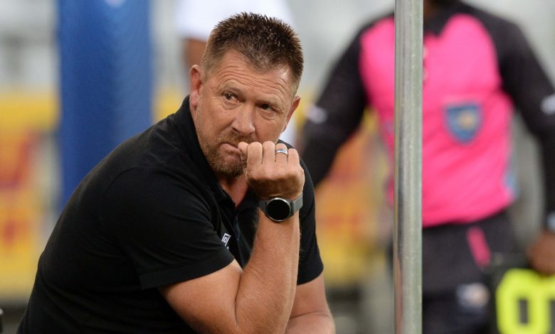 Cape Town City coach Eric Tinkler