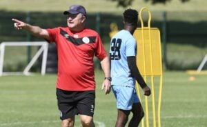 SuperSport United head coach Gavin Hunt