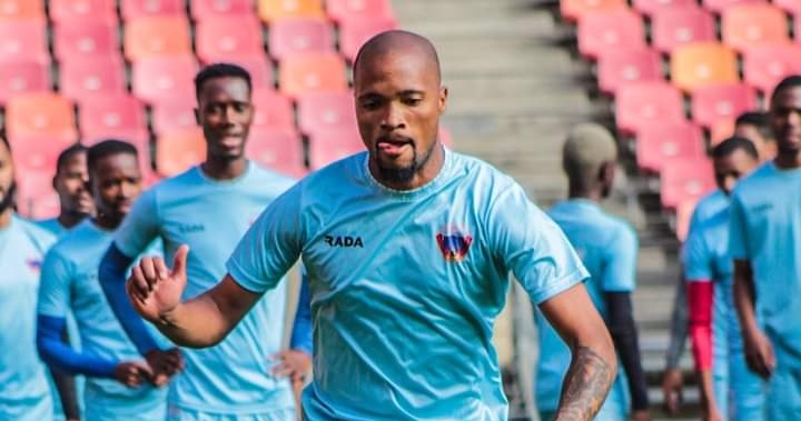 Goodman Mosele in training for Chippa United