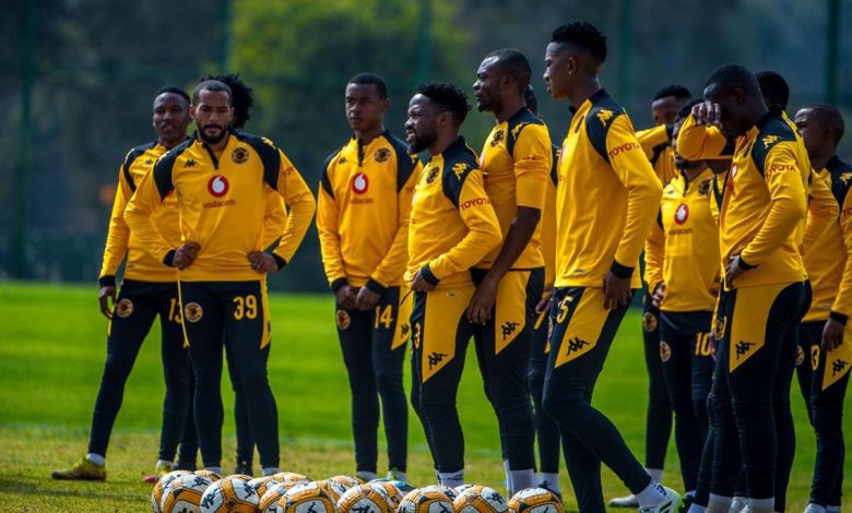 Kaizer Chiefs during a training session
