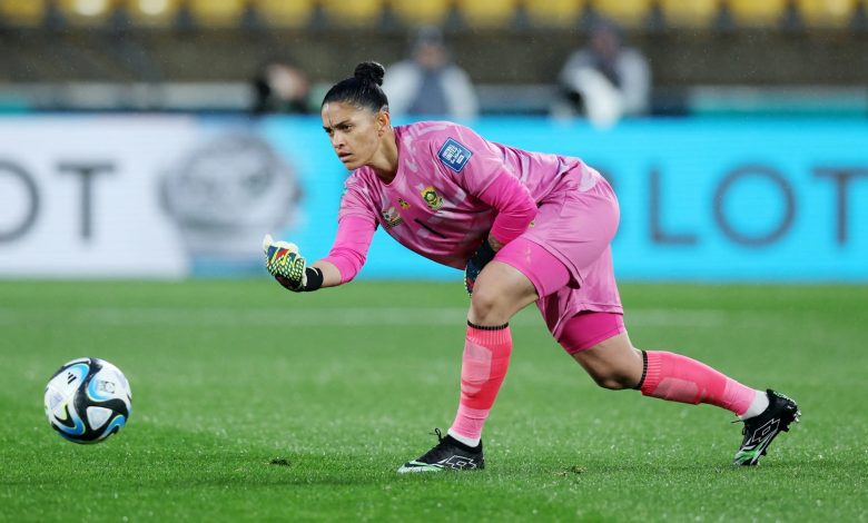 Banyana Banyana goalkeeper Kaylin Swart