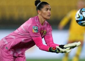 Kaylin Swart of Banyana Banyana during a game