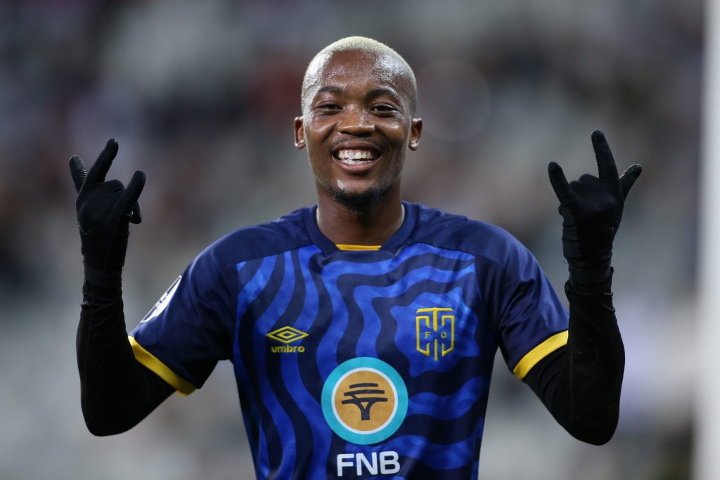 Cape Town City marksman Khanyisa Mayo