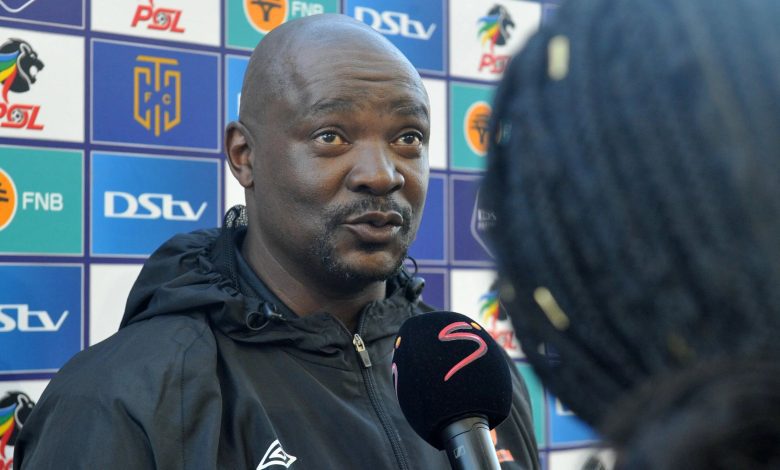 Polokwane City head coach Lehlohonolo Seema