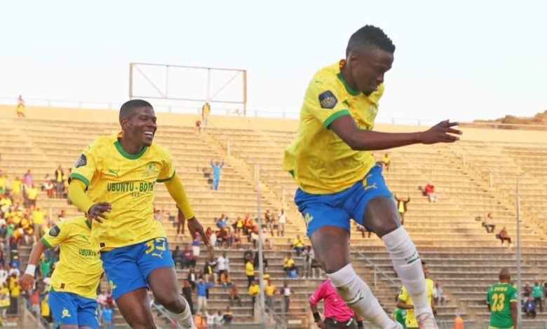 Mamelodi Sundowns attacker Lesiba Nku