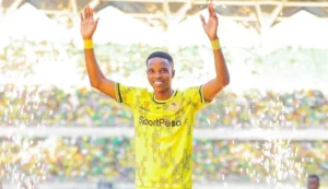 Mahlatse ‘Skudu’ Makudubela at Yanga