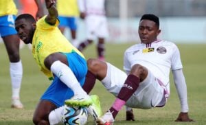 Mamelodi Sundowns v Moroka Swallows in the MTN8 quarter-final