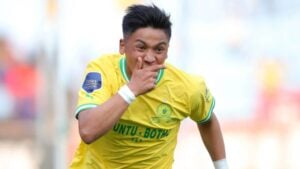 Mamelodi Sundowns midfielder Marcelo Allende