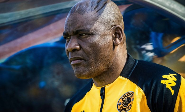 Molefi Ntseki head coach of Kaizer Chiefs during a game