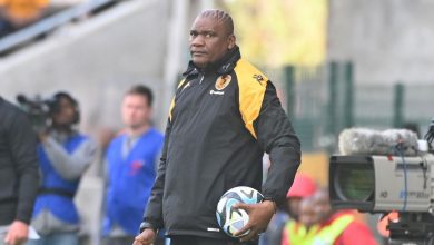 Kaizer Chiefs coach Molefi Ntseki during a game