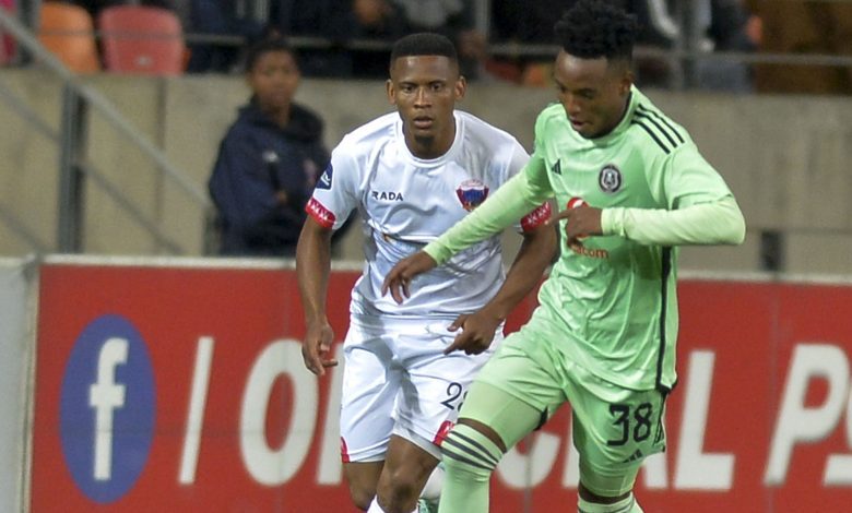 Orlando Pirates in action against Chippa United