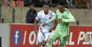 Orlando Pirates in action against Chippa United