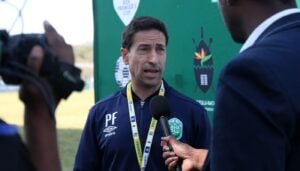 AmaZulu FC head coach Pablo Franco Martin
