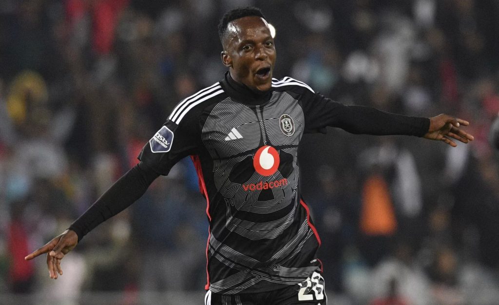 Orlando Pirates attacker Patrick Maswanganyi