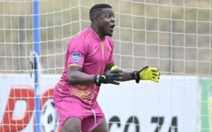 Royal AM goalkeeper Patrick Nyame